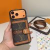 13434271895626280 LV ショルダーカードケース ブラウン