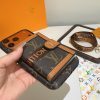 13434271898434891 LV ショルダーカードケース ブラウン