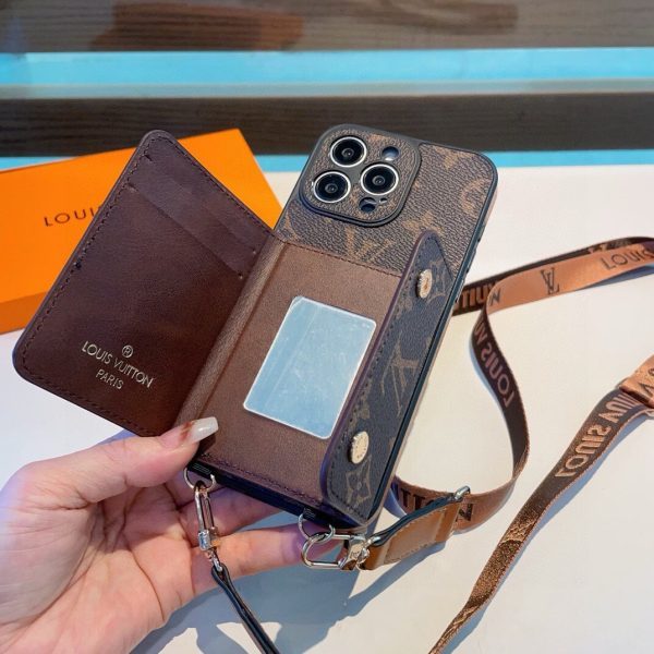 LV ショルダーカードケース ブラック