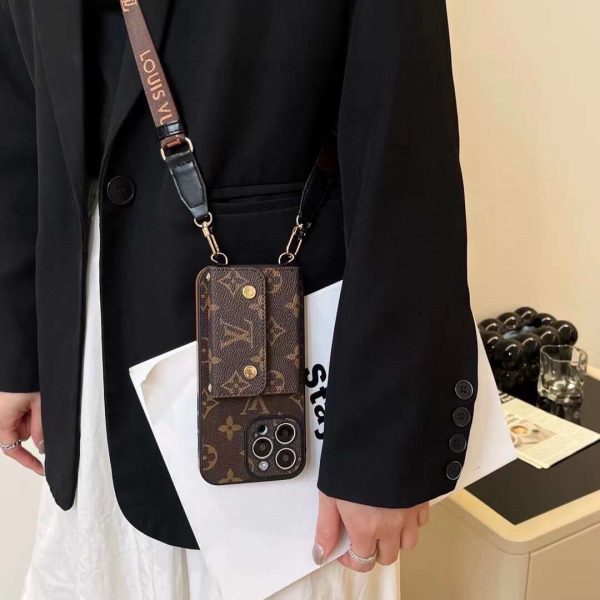 LV ショルダーカードケース ブラック