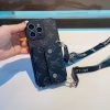 LV ショルダーカードポーチ ブラウン