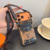LV スタッズポーチ ブラウン