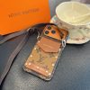 LV デニムスタッズポーチ ブルー