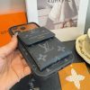 LV カードストラップケース ブラウン