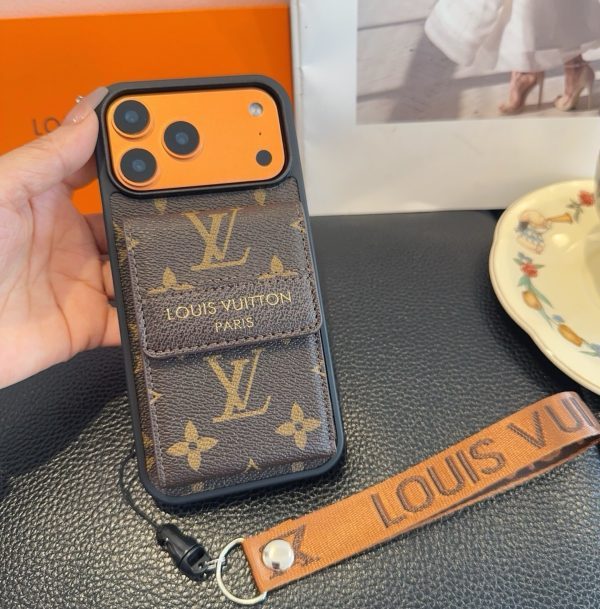 LV 2カードケース ブラウン