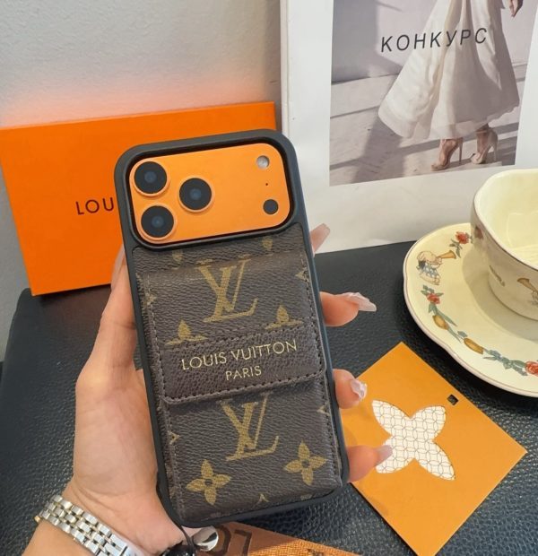 LV 2カードケース ブラウン