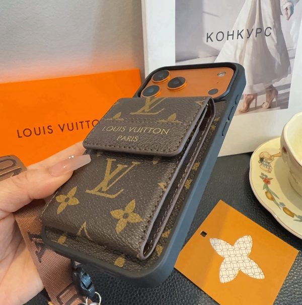 LV 2カードケース ブラウン
