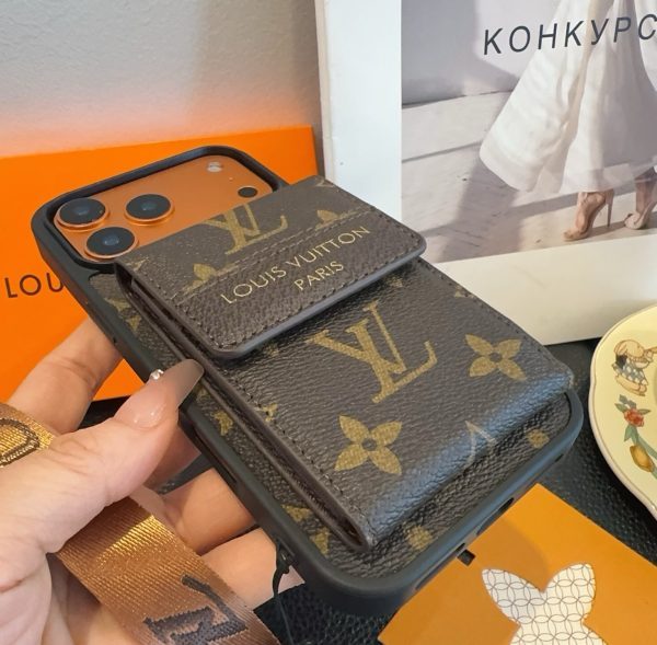 LV 2カードケース ブラウン