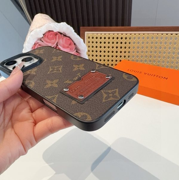 13434272436597119 LV カードケース ブラウン