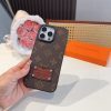 13434272438292442 LV カードケース ブラウン