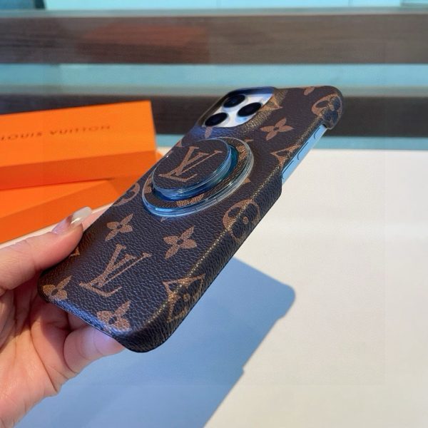 LV モノグラムケース ブラウン