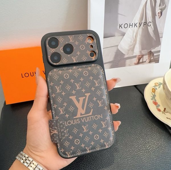 LV スパンコールケース ホワイト