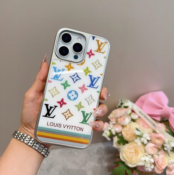 LV カードストラップケース ブラウン