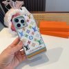 LV カードストラップケース ブラウン