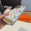 LV カードストラップケース ブラウン