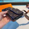LV カードストラップケース ブラック