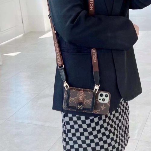 LV ダミエコンビケース ブラウン