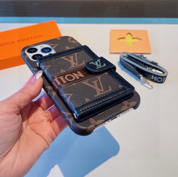 LV ダミエコンビケース ブラウン