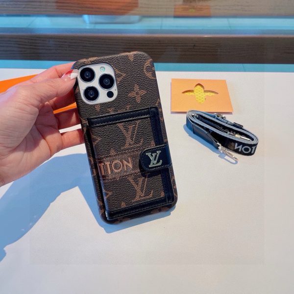 LV ダミエコンビケース ブラウン