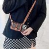 LV カードプリントケース ブラウン
