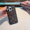 LV ゴールドカードケース ブラウン