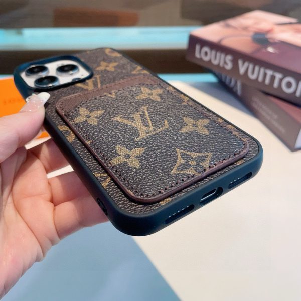 LV ゴールドカードケース ブラウン