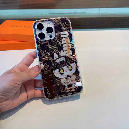 LV エンボスカードケース ブラック