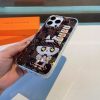 LV エンボスカードケース ブラック