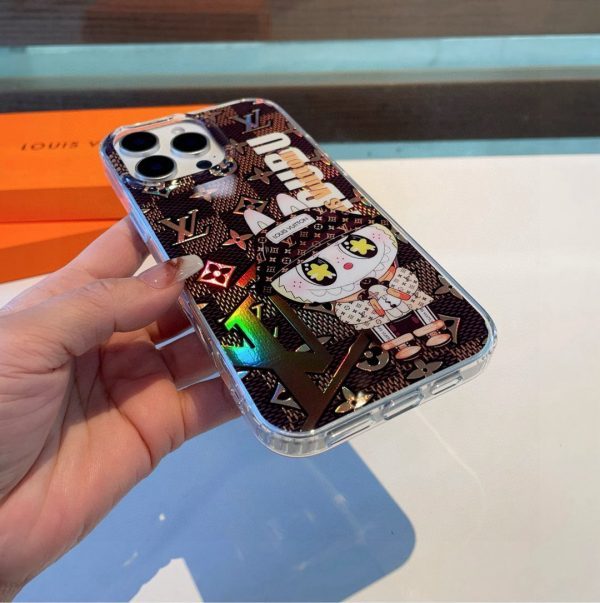 LV エンボスカードケース ブラック
