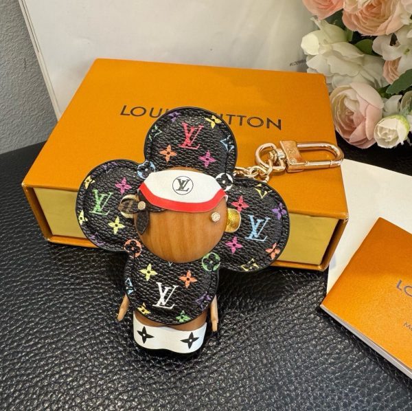 LV モノグラムマルチキーホルダー ブラック