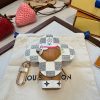 LV ダミエキーホルダー ベージュ