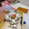 LV ダミエキーホルダー ベージュ
