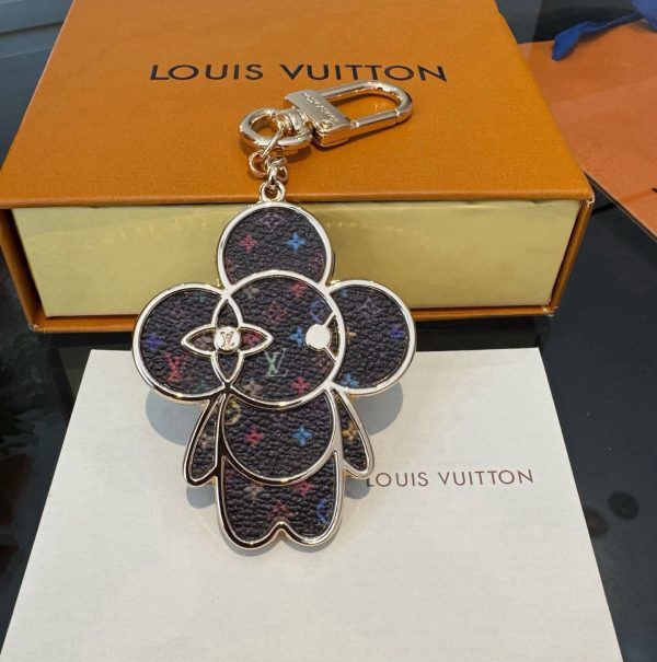 LV エナメルチャーム ブラック