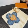 LV デニムキーホルダー インディゴ