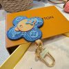 LV デニムキーホルダー インディゴ