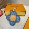 LV デニムキーホルダー インディゴ