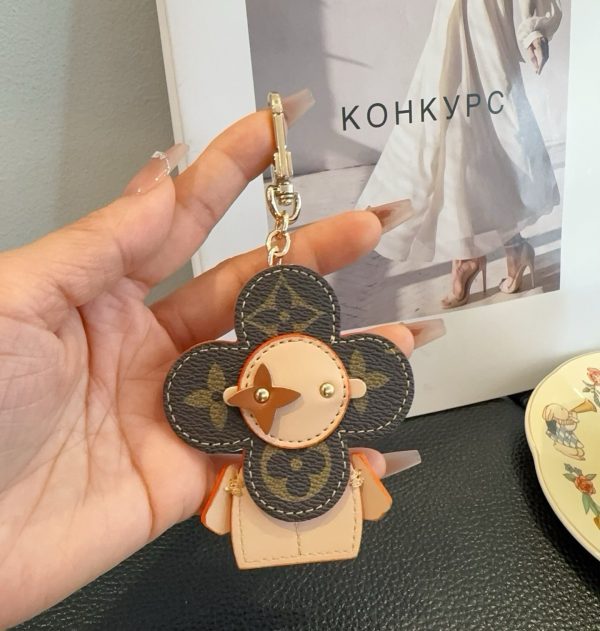 LV モノグラムキーホルダー ブラウン