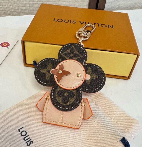 LV モノグラムキーホルダー ブラウン