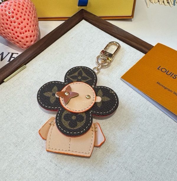 LV モノグラムキーホルダー ブラウン