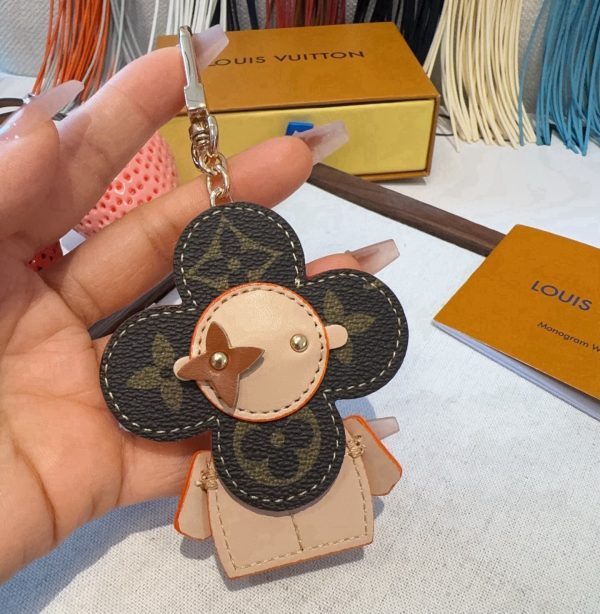 LV モノグラムキーホルダー ブラウン