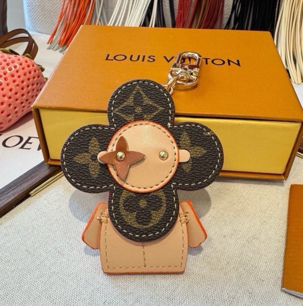 LV モノグラムキーホルダー ブラウン