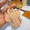LV エンボスキーホルダー オレンジ