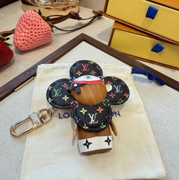 LV モノグラムマルチキーホルダー ブラック