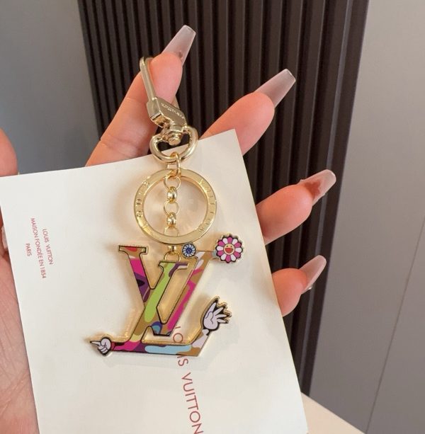 LV モノグラムエンボスキーホルダー マルチ