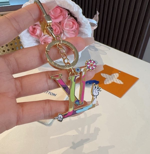 LV モノグラムエンボスキーホルダー マルチ
