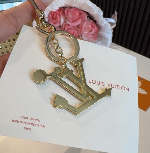 LV モノグラムエンボスキーホルダー マルチ