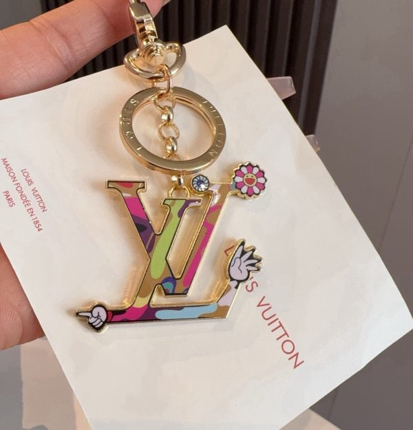 LV モノグラムエンボスキーホルダー マルチ
