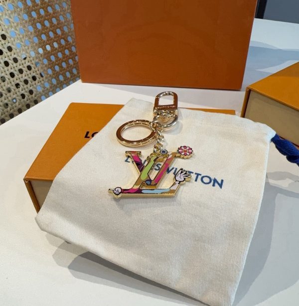 LV モノグラムエンボスキーホルダー マルチ