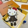 LV ハローキティチャーム ブラウン