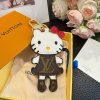 LV ハローキティチャーム ブラウン